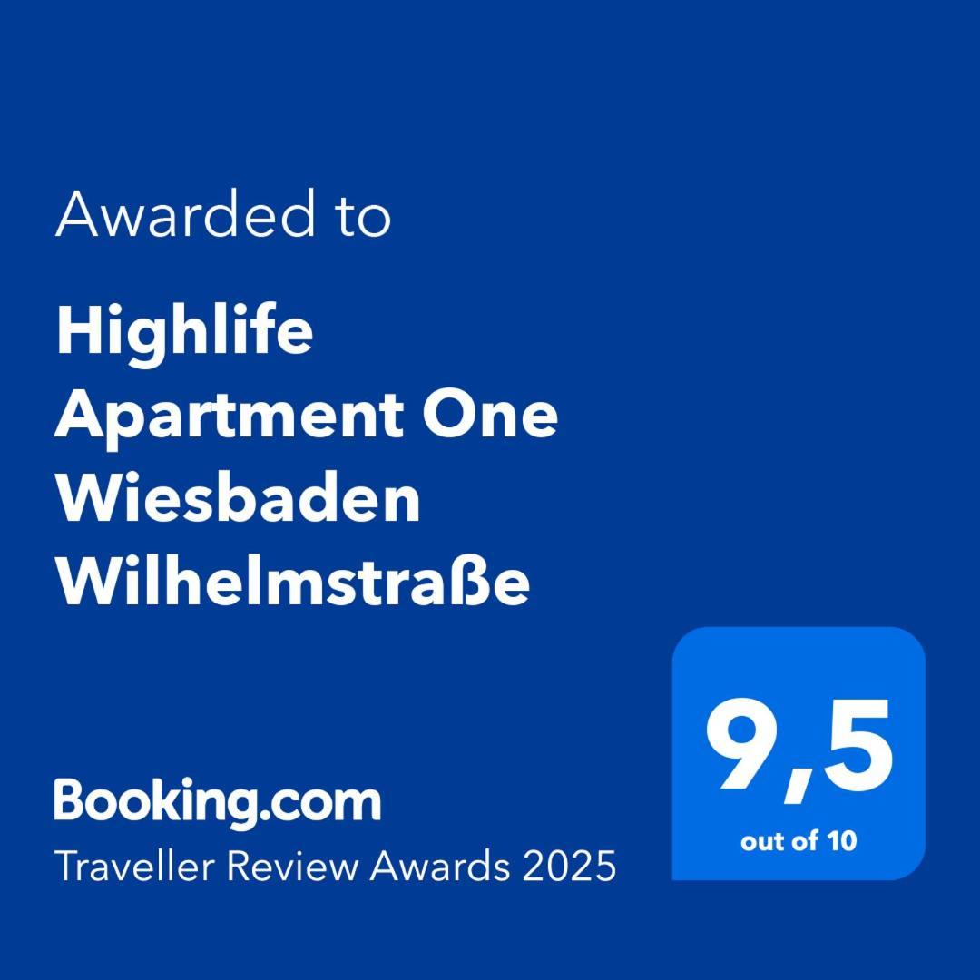 Highlife Apartment One Wiesbaden Wilhelmstrasse 外观 照片